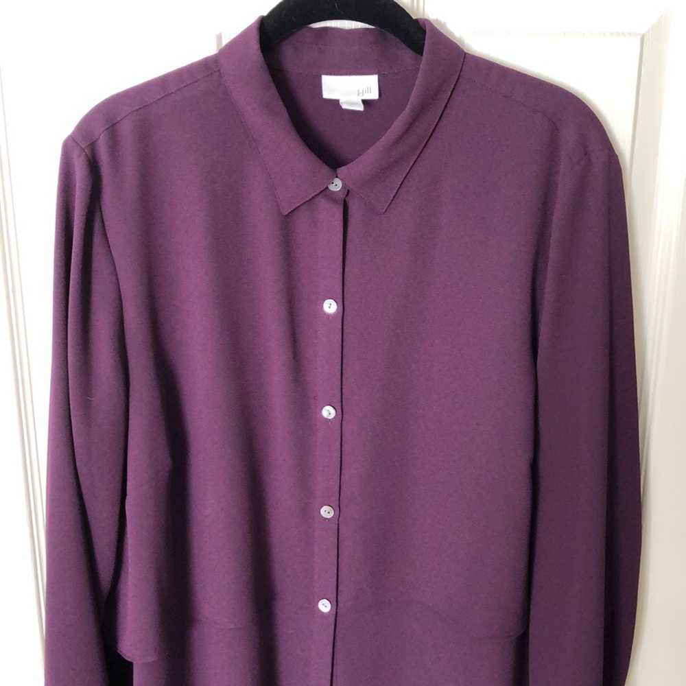 Plum blouse